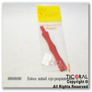 ESTECA ANTIAD ROJO PESPUNTEADORA x 1